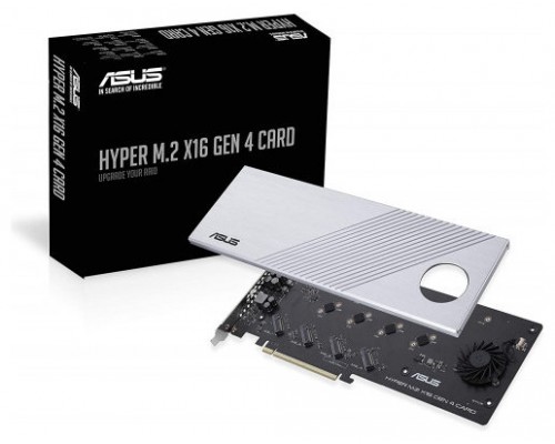 ASUS Hyper M.2 x16 Gen 4 tarjeta y adaptador de interfaz Interno