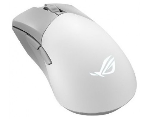 ASUS ROG Gladius III Wireless Aimpoint White ratón mano derecha RF Wireless + Bluetooth + USB Type-A Óptico 36000 DPI