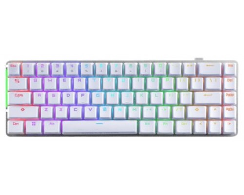 TECLADO ASUS ROG FALCHION ACE WHITE (BLANCO)