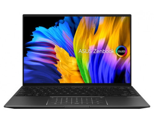 ASUS ZenBook 14X OLED UM5401QA-L7207W - Portátil 14" (Ryzen 7 5800H, 16GB RAM, 512GB SSD, Radeon Graphics, Windows 11 Home) Negro Jade - Teclado QWERTY español