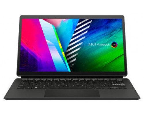 ASUS VivoBook 13 Slate OLED OLED T3300KA-LQ109W - Portátil 13.3" Full HD (Pentium Silver N6000, 8GB RAM, 256GB SSD, UHD Graphics, Windows 11 Home) Negro - Teclado QWERTY español