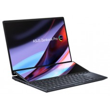 ASUS ZenBook Pro 14 Duo OLED UX8402ZA-M3043W - Portátil 14.5" WQXGA+ (Core i7-12700H, 16GB RAM, 512GB SSD, Iris Xe Graphics, Windows 11 Home) Negro tecnológico, Teclado QWERTY español