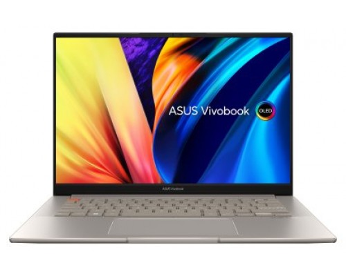 ASUS VivoBook OLED M5402RA-M9054W - Portátil 14.5" WQXGA+ 120Hz (Ryzen 7 6800H, 16GB RAM, 1TB SSD, Radeon 680M, Windows 11 Home) Gris - Teclado QWERTY español