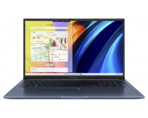 ASUS VivoBook M1703QA-AU009W - Portátil 17.3" Full HD (Ryzen 5 5600H, 16GB RAM, 512GB SSD, Radeon Graphics, Windows 11 Home) Azul tranquilo - Teclado QWERTY español