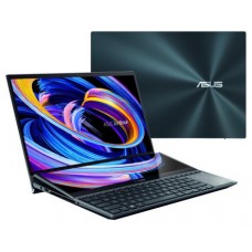 ASUS ZenBook Pro Duo 15 OLED UX582ZW-H2035W - Ordenador Portátil 15.6" 4K Ultra HD (Intel Core i7-12700H, 16GB RAM, 1TB SSD, RTX 3070 Ti 8GB, Windows 11 Home) Azul Celestial - Teclado QWERTY español