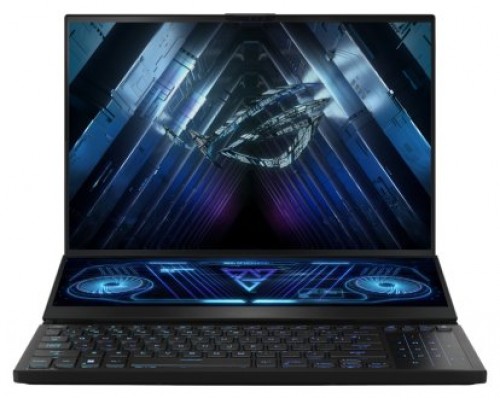 ASUS ROG Zephyrus Duo 16 GX650PY-NM003W - Ordenador Portátil Gaming de 16" WQXGA 240Hz (AMD Ryzen 9 7945HX, 64GB RAM, 2TB + 2TB SSD, NVIDIA RTX 4090 16GB, Windows 11 Home) Negro - Teclado QWERTY español