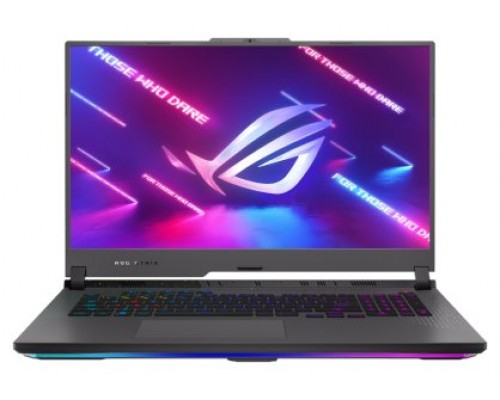 ASUS ROG Strix G17 G713PV-HX058 - Portátil Gaming de 17.3" Full HD 144Hz (AMD Ryzen 9 7845HX, 32GB RAM, 1TB SSD, RTX 4060 8GB, Sin Sistema Operativo) Gris Eclipse - Teclado QWERTY español