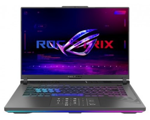 ASUS ROG Strix G16 G614JV-N4008 - Ordenador Portátil Gaming de 16" WQXGA 240Hz (Core i9-13980HX, 32GB RAM, 1TB SSD, add_new_value 8GB, Sin Sistema Operativo) Gris Eclipse - Teclado QWERTY español