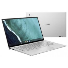 ASUS Chromebook Flip C434TA-AI0544 - Portátil 14" Full HD (Core m3-8100Y, 8GB RAM, 64GB eMMC, UHD Graphics 615, Chrome OS) Plata - Teclado QWERTY español