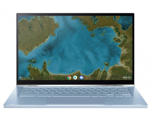 ASUS Chromebook Flip C433TA-AJ0336 - Portátil 14" Full HD (Core m3-8xxx m3-8100Y, 8GB RAM, 64GB eMMC, UHD Graphics 615, Chrome OS) Plata - Teclado QWERTY español