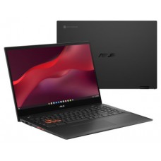 ASUS Chromebook Vibe CX55 Flip CX5501FEA-NA0271 - Ordenador Portátil 15.6" Full HD 144Hz (Intel Core i3-1115G4, 8GB RAM, 256GB SSD, UHD Graphics, Chrome OS) Gris mineral - Teclado QWERTY español