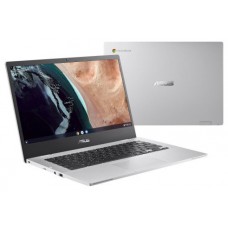 ASUS Chromebook CX1400CKA-EK0138 - Ordenador Portátil 14" Full HD (Intel Celeron N4500, 8GB RAM, 64GB eMMC, UHD Graphics, ChromeOS) Plata Transparente - Teclado QWERTY español