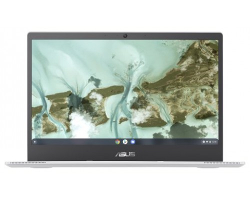 ASUS Chromebook CX1400CNA-EK0179 - Portátil 14" Full HD (Celeron N3350, 8GB RAM, 64GB eMMC, HD Graphics 500, Chrome OS) Plata Transparente - Teclado QWERTY español