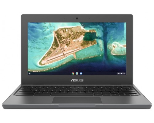 ASUS Chromebook CR1 CR1100CKA-GJ0132 - Portátil 11.6" HD (Celeron N4500, 4GB RAM, 32GB eMMC, UHD Graphics, Chrome OS) Gris Oscuro - Teclado QWERTY español