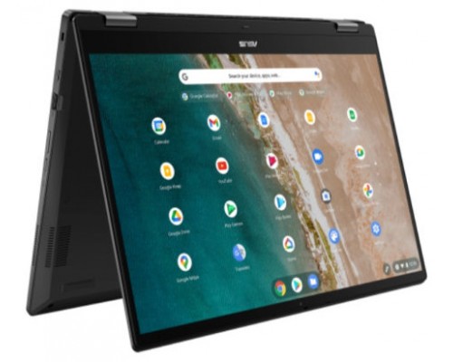 ASUS Chromebook Flip CX5 CX5601FBA-MC0015 - Portátil 15.6" WUXGA (Core i5-1235U, 16GB RAM, 256GB SSD, UHD Graphics, Chrome OS) Gris mineral - Teclado QWERTY español