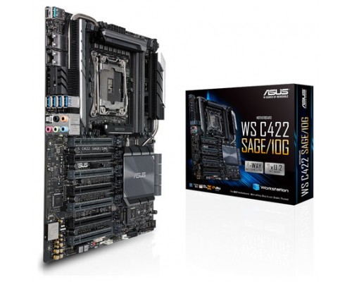 ASUS WS C422 SAGE/10G placa base para servidor y estación de trabajo LGA 2066 (Socket R4) CEB Intel® C422