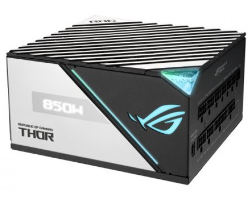 ASUS ROG THOR 850W Platinum II unidad de fuente de alimentación 20+4 pin ATX Negro, Azul, Gris