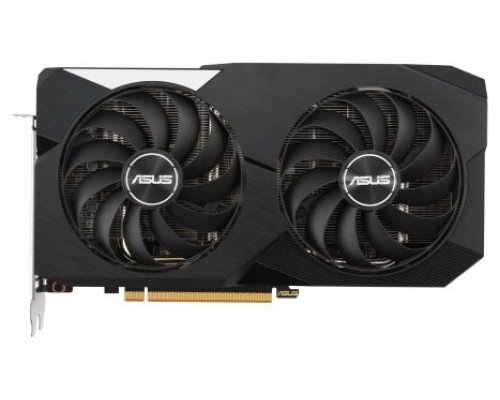 Tarjeta grafica asus amd radeon dual - rx6600 - 8g