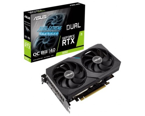 Tarjeta grafica asus nvidia dual rtx - 3050 - o8g