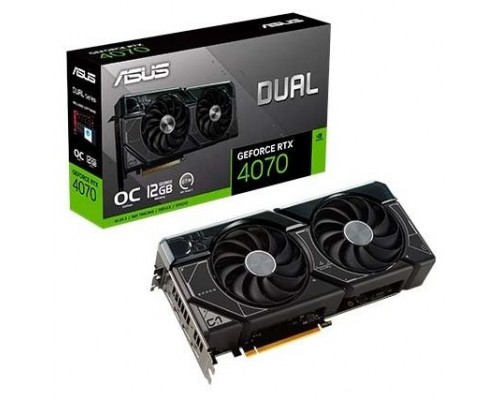 TARJETA GRAFICA ASUS DUAL RTX4070 OC 12GB