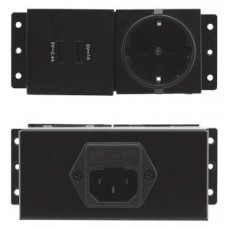 MÓDULOS ZÓCALOS DE ALIMENTACIÓN PARA TBUS TS-POWER-SOCKET TS-2UC/DE KRAMER