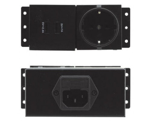 MÓDULOS ZÓCALOS DE ALIMENTACIÓN PARA TBUS TS-POWER-SOCKET TS-2UC/DE KRAMER