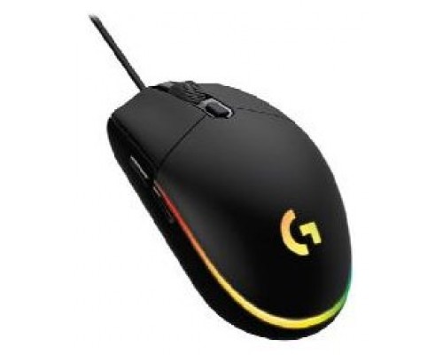 Mouse raton logitech g203 lightsync negro