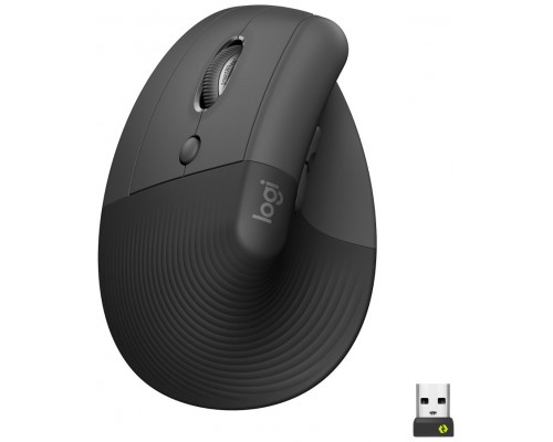 Mouse raton vertical logitech lift zurdos