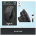 Mouse raton vertical logitech lift zurdos