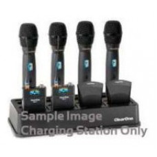 CLEARONE 4-BAY DOCKING (CHARGING) STATION FOR RECHARGING TRANSMITTERS (910-6000-400)