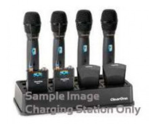 CLEARONE 4-BAY DOCKING (CHARGING) STATION FOR RECHARGING TRANSMITTERS (910-6000-400)