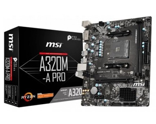 MSI Placa Base A320M-A PRO mATX AM4