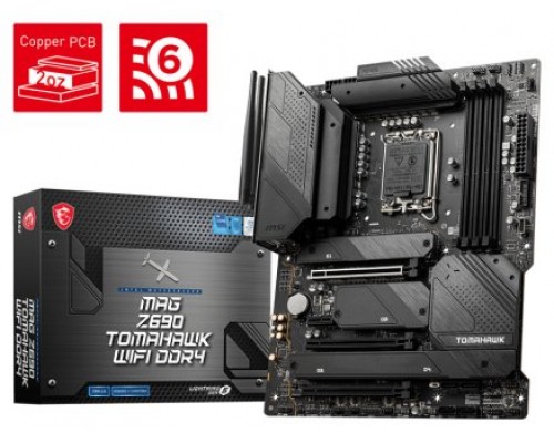 MSI Placa Base MAG Z690 TOMAHAWK WIFI DDR4 LGA1700