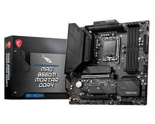 MSI Placa Base MAG B660M MORTAR DDR4 mATX LGA1700