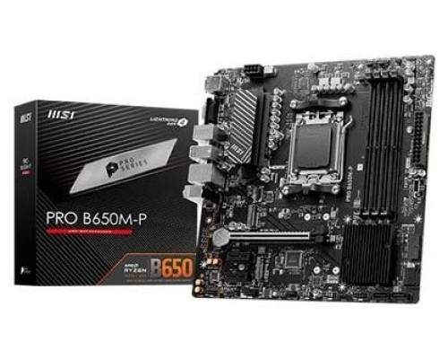 MSI Placa Base PRO B650M-P mATX AM5