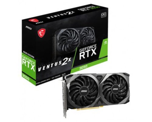 MSI GeForce RTX 3050 VENTUS 2X 8G OC NVIDIA 8 GB GDDR6