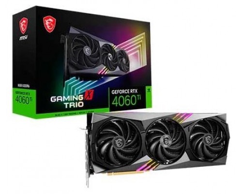 MSI GeForce RTX 4060 Ti GAMING X TRIO 8G NVIDIA 8 GB GDDR6