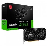 MSI GEFORCE RTX 4060 VENTUS 2X BLACK 8G OC tarjeta gráfica NVIDIA 8 GB GDDR6