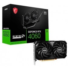 MSI GEFORCE RTX 4060 VENTUS 2X BLACK 8G OC tarjeta gráfica NVIDIA 8 GB GDDR6