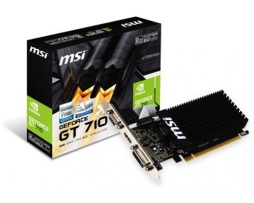 MSI VGA NVIDIA GT 710 2GD3H LP 2GB DDR3