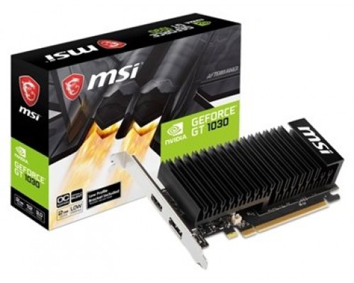 MSI VGA NVIDIA GT 1030 2GHD4  LP OC 2GB DDR4