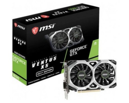 MSI GTX 1650 Ventus XS 4G OC NVIDIA GeForce GTX 1650 4 GB GDDR5