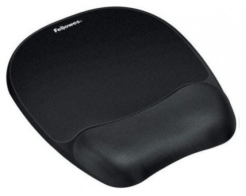 ALFOMBRILLA CON REPOSAMUÑECAS MEMORY FOAM NEGRO FELLOWES