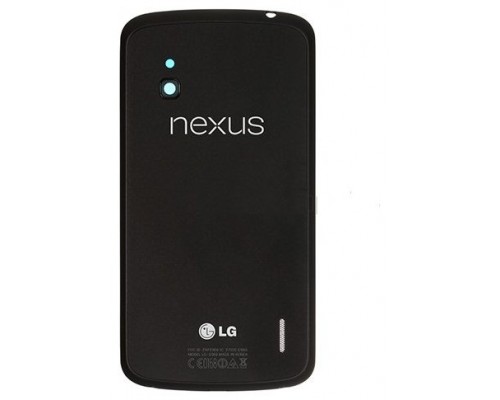 Carcasa Trasera LG Nexus 4 E960 Negro