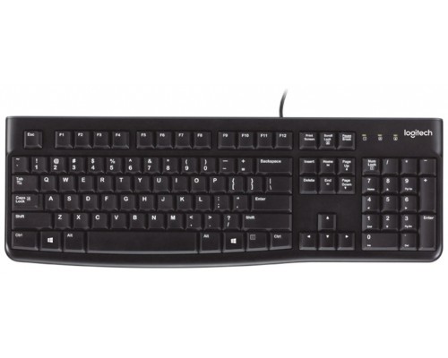 Teclado logitech k120 usb negro belga