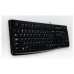 Teclado logitech k120 usb negro frances