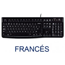 Teclado logitech k120 usb negro frances