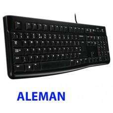 Teclado logitech k120 usb negro aleman