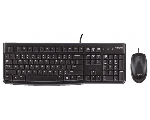 Teclado + mouse logitech mk120 usb