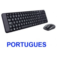 Teclado + mouse logitech mk220 wireless